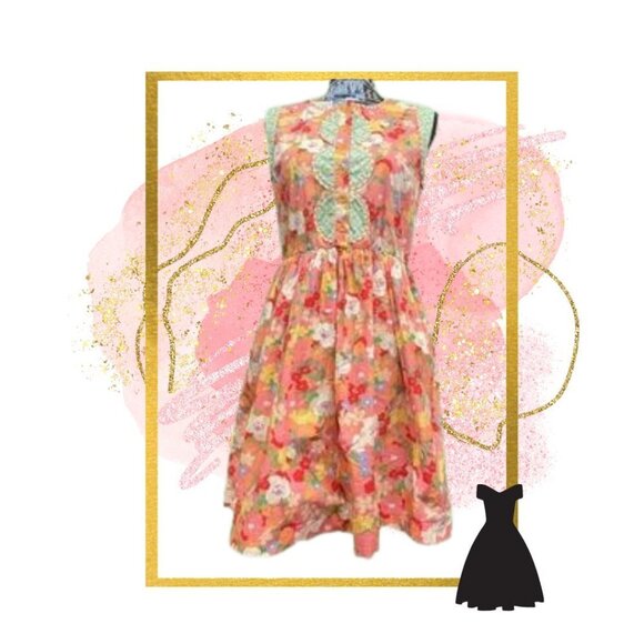 Womens dresses Matilda Jane LEAH Dress Floral A Line Fit Flare Pockets S… - Picture 3 of 8